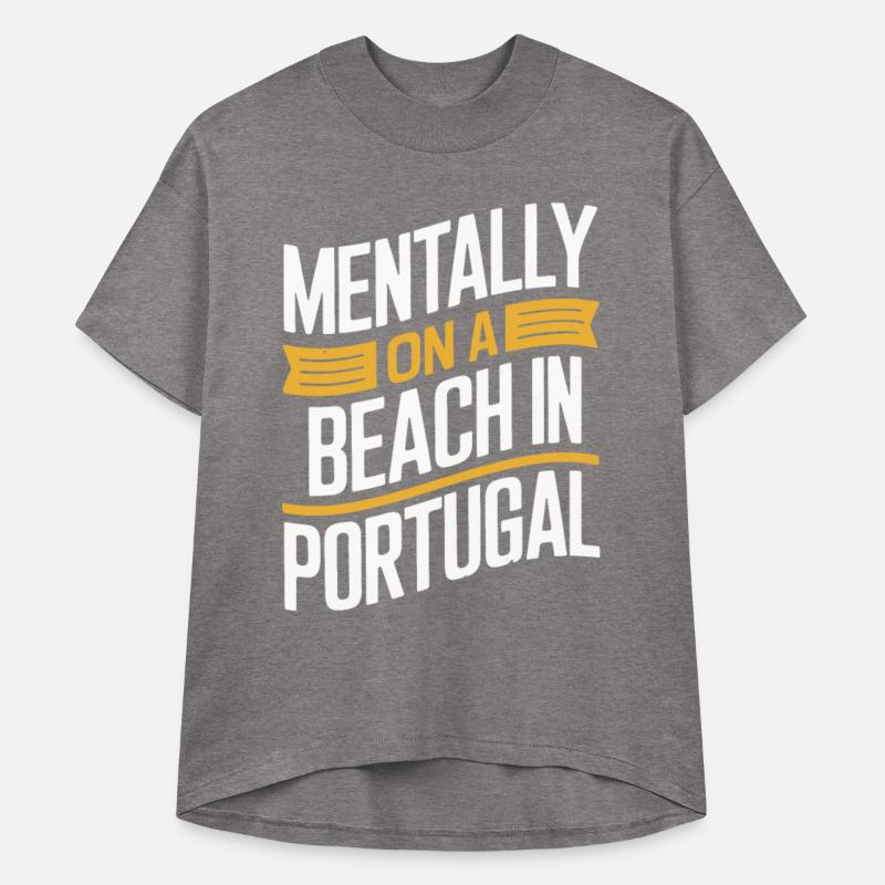 Mentally On A Beach In Portugal Beach Souvenir