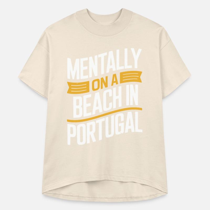 Mentally On A Beach In Portugal Beach Souvenir