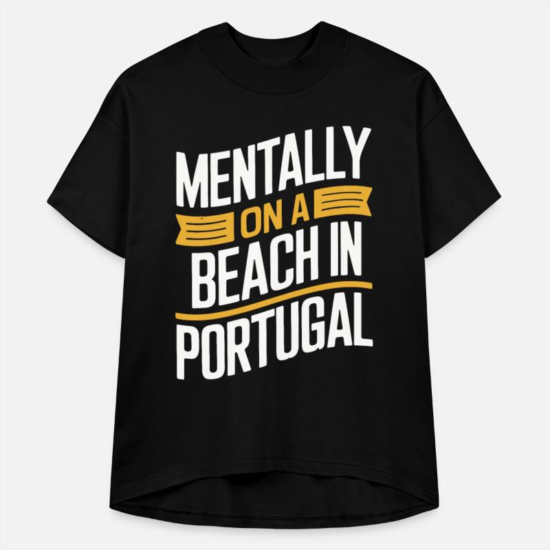 Mentally On A Beach In Portugal Beach Souvenir