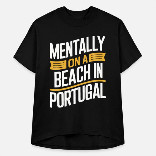 Mentally On A Beach In Portugal Beach Souvenir
