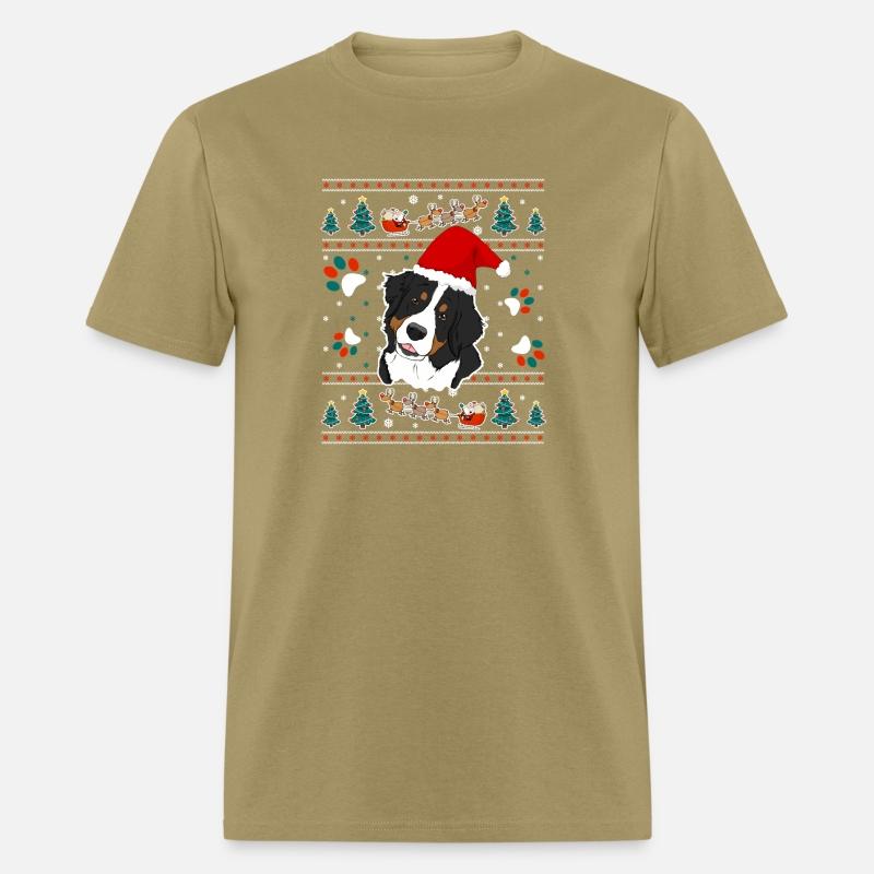 Merry Woofmas Bernese Mountain Dog