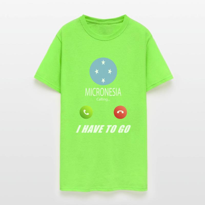 Micronesia is calling Is calling Flag Saying