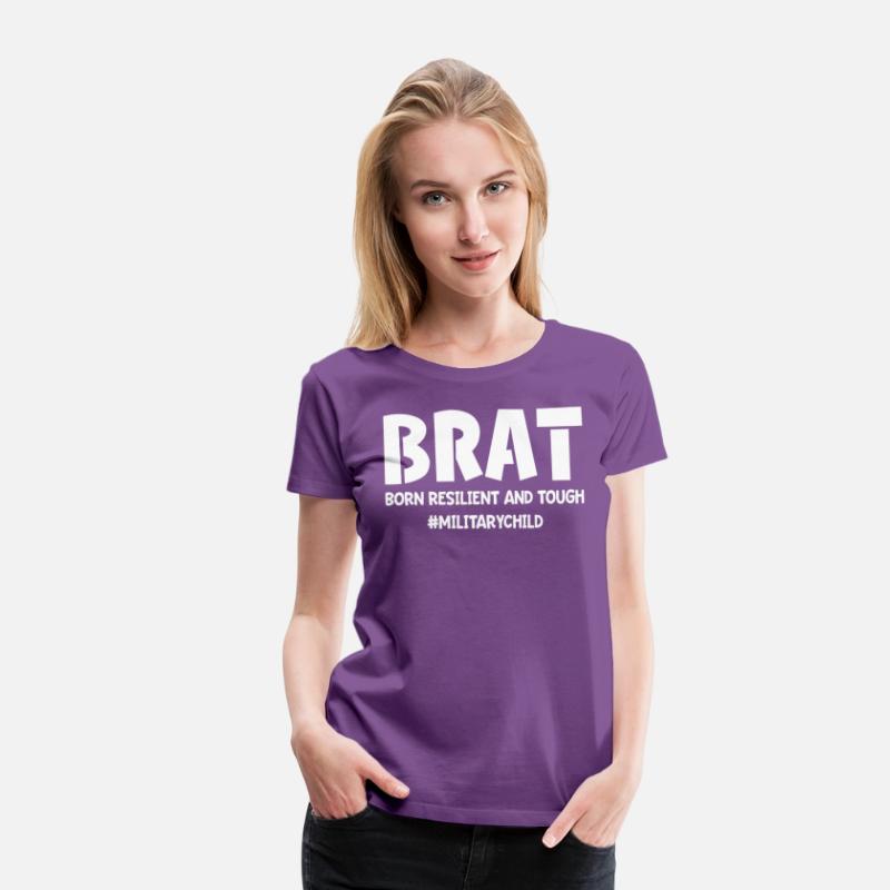 Military Child Purple Up For Military Kids BRAT