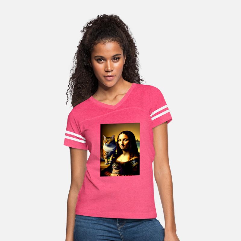 Mona Lisa with a Cat