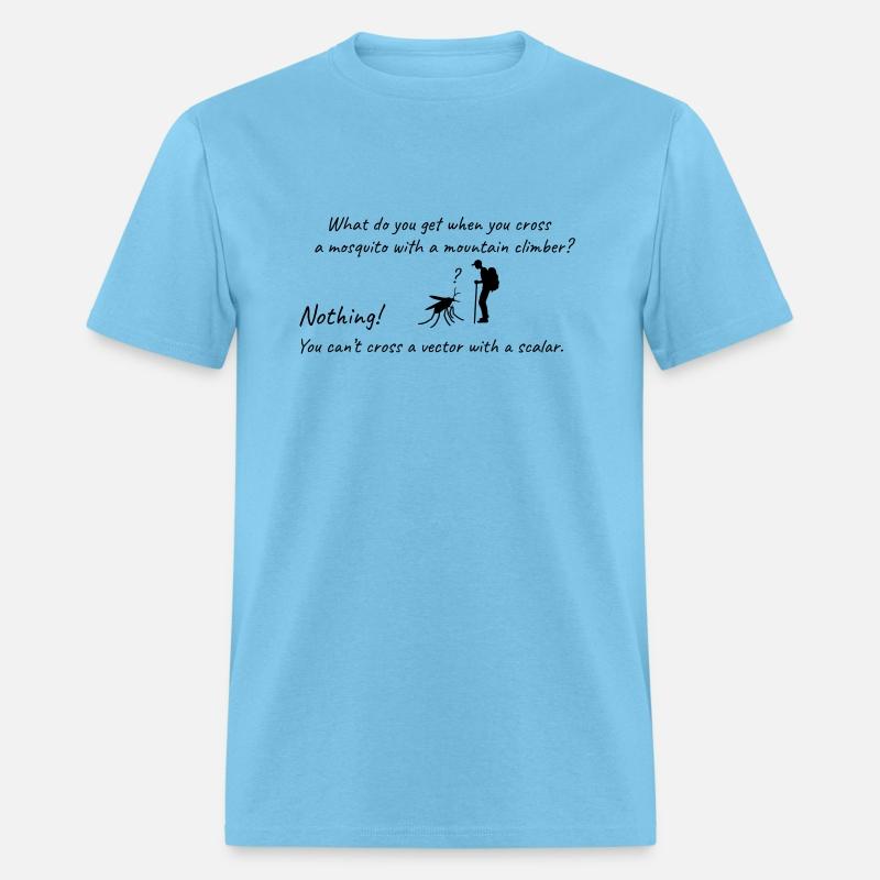 Mosquito mountain climber math science joke g84