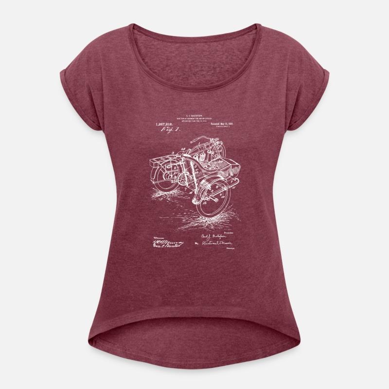 Motorcycle Side Car Vintage Patent Print T