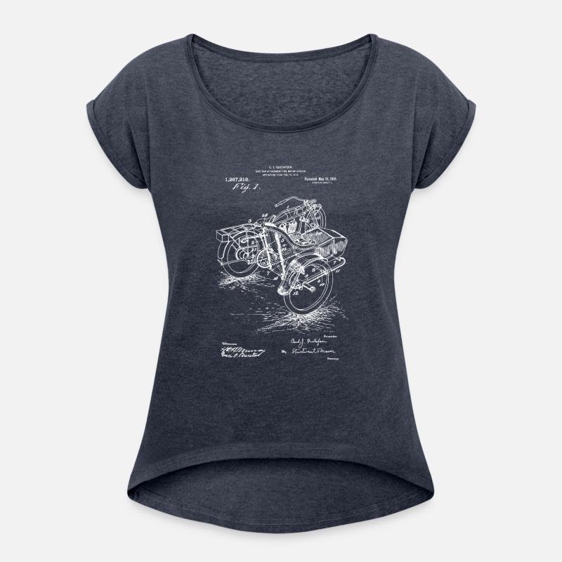 Motorcycle Side Car Vintage Patent Print T