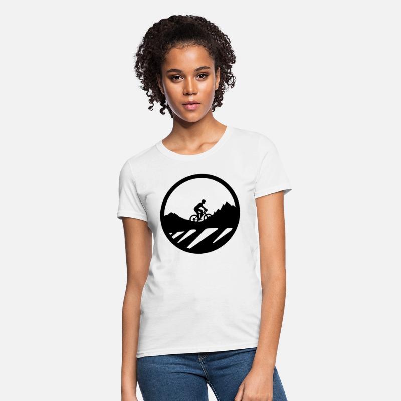 Mountain Bike Cyclist Drawing