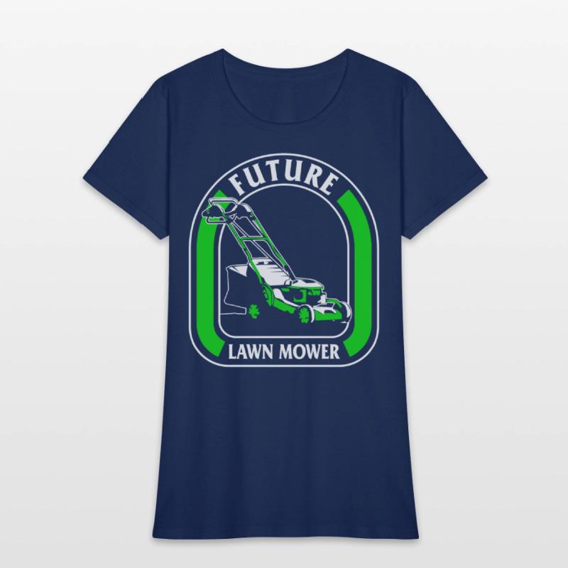Mowing Gardening Shirt, Future Lawn Mower Tee,