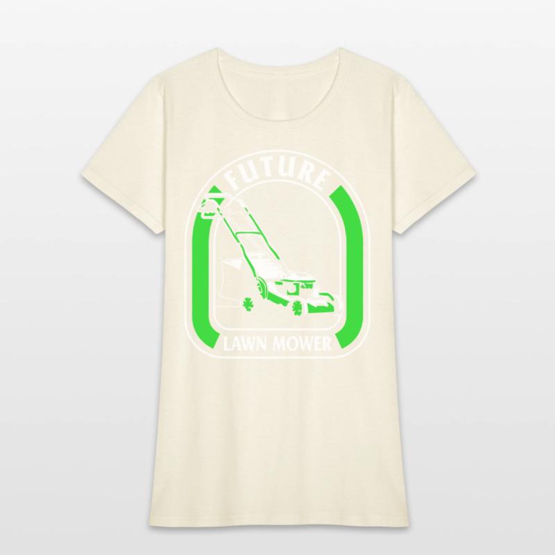 Mowing Gardening Shirt, Future Lawn Mower Tee,