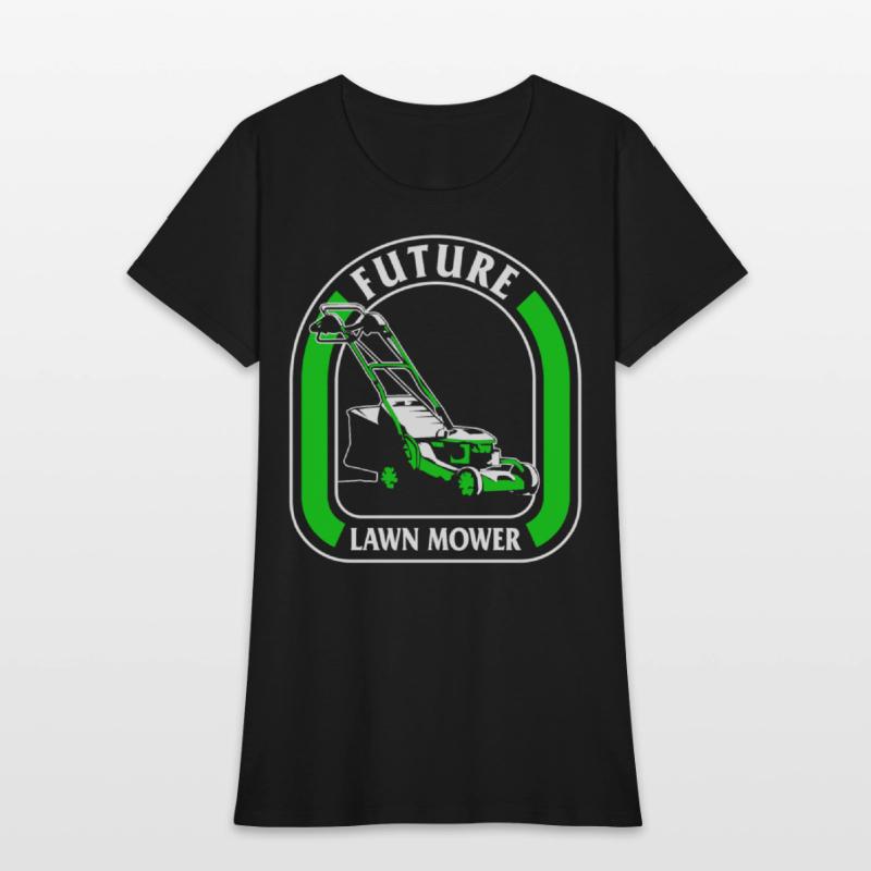 Mowing Gardening Shirt, Future Lawn Mower Tee,