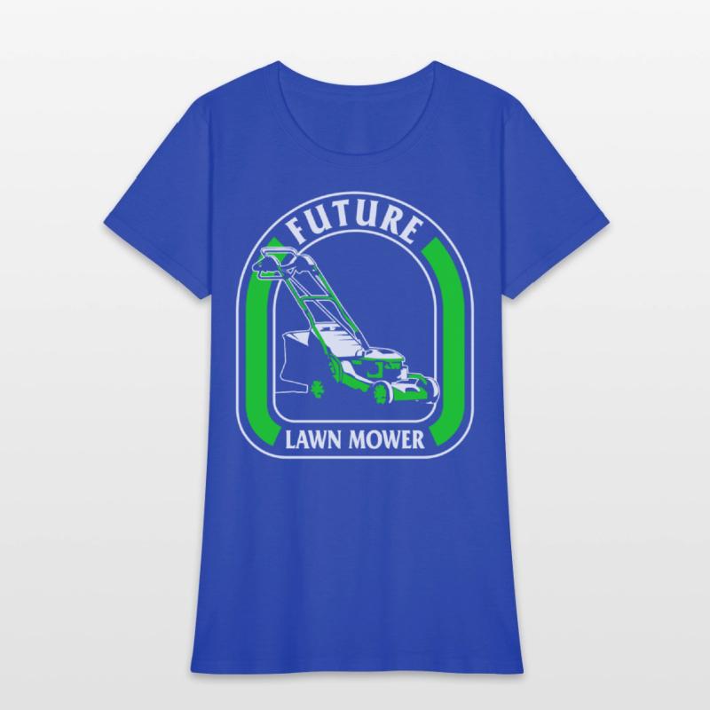 Mowing Gardening Shirt, Future Lawn Mower Tee,