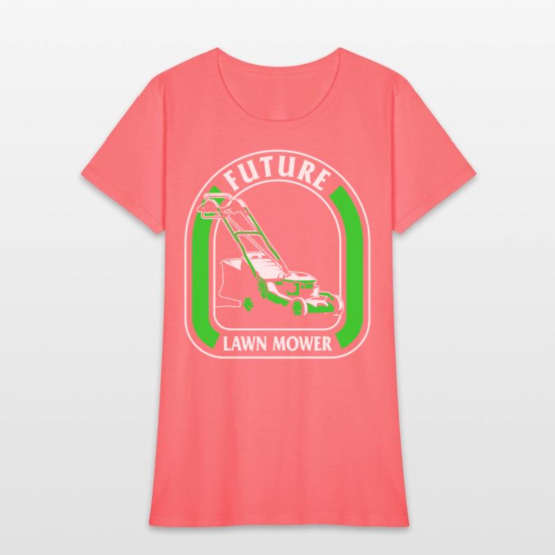 Mowing Gardening Shirt, Future Lawn Mower Tee,