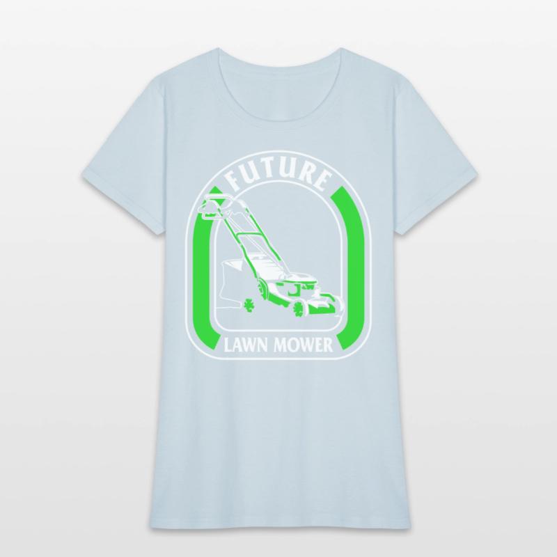 Mowing Gardening Shirt, Future Lawn Mower Tee,