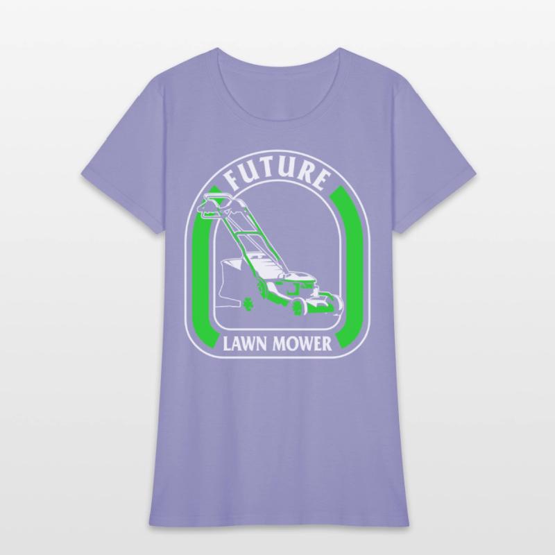 Mowing Gardening Shirt, Future Lawn Mower Tee,