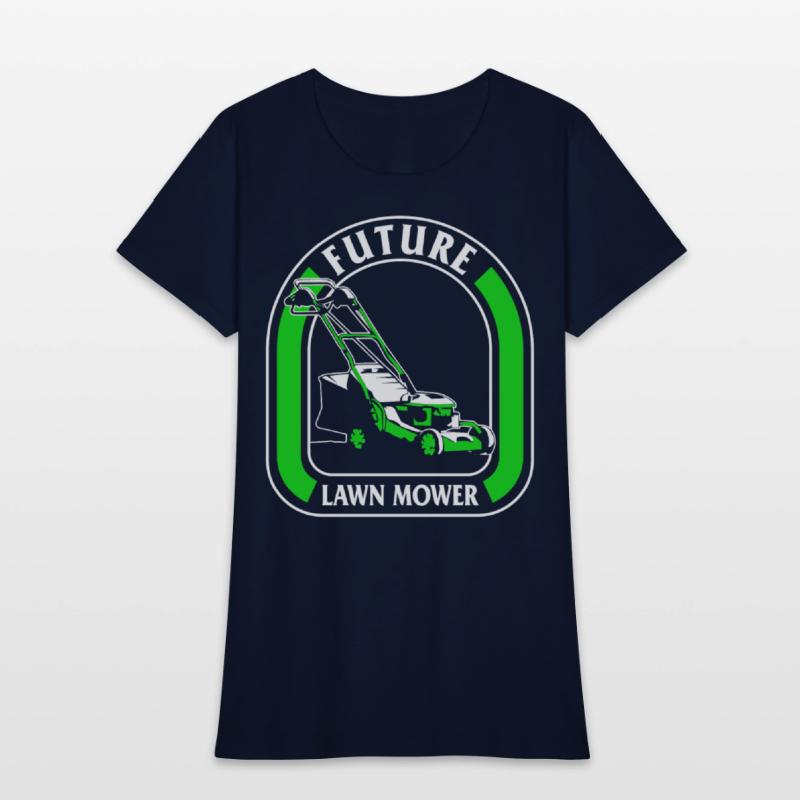 Mowing Gardening Shirt, Future Lawn Mower Tee,