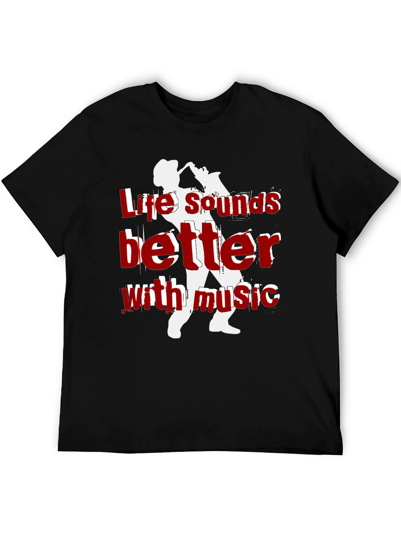 Life Sounds Better Music T-Shirt