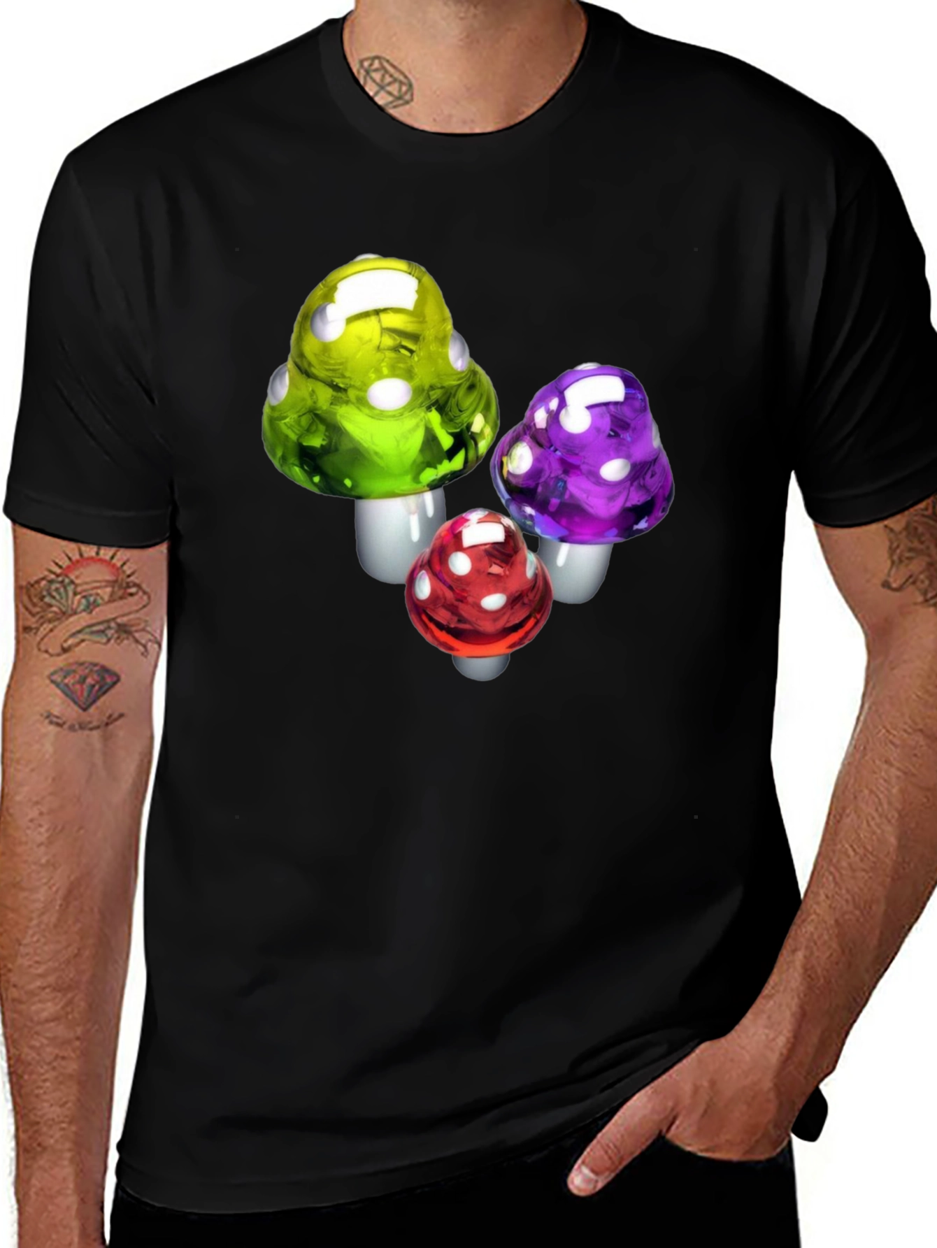 Mushroom T-Shirt - Funky Fungi Design