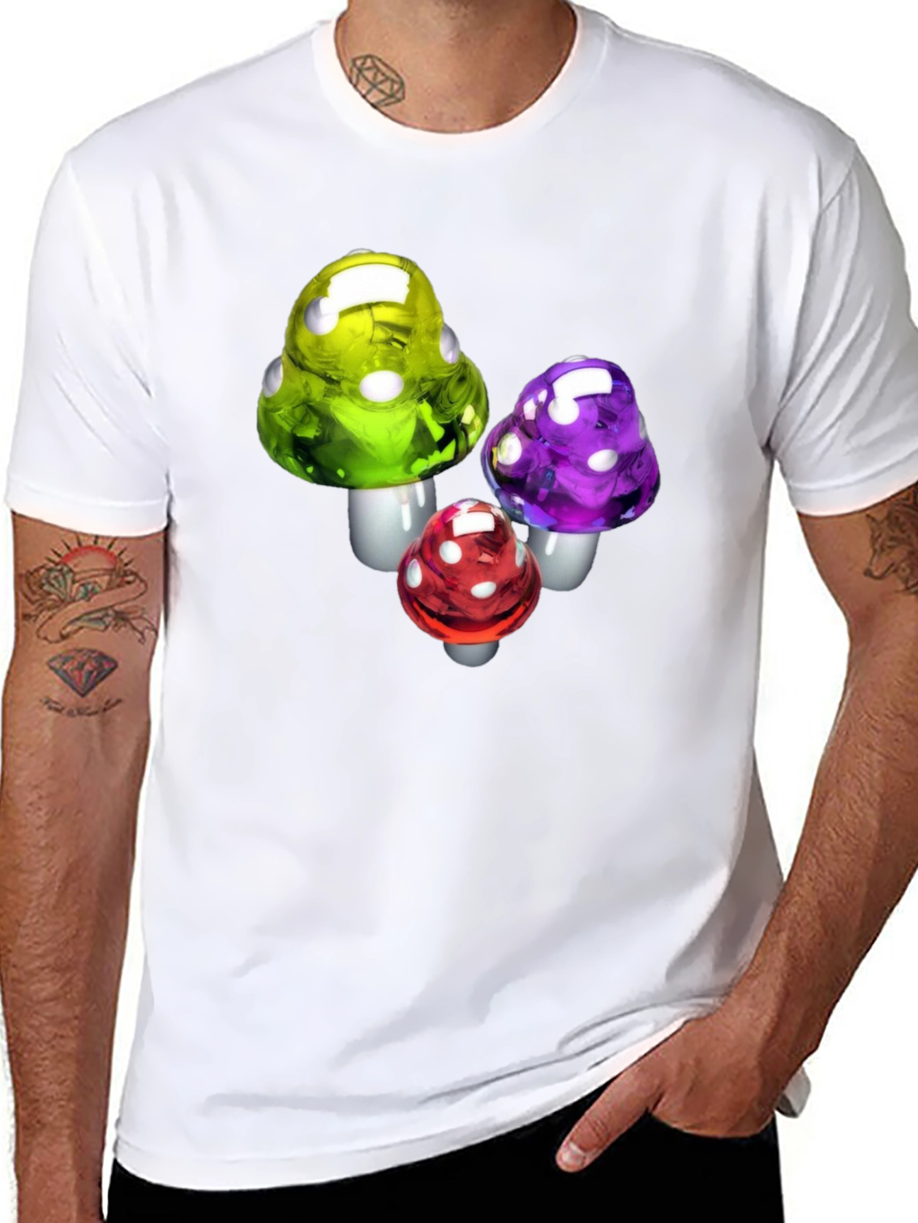 Mushroom T-Shirt - Funky Fungi Design