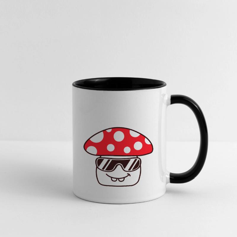Mushroom Sunglasses Red Dots Fly Agaric Fun Fungus