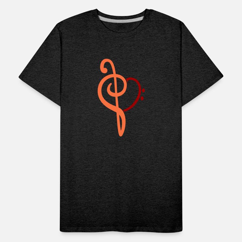 Music Bass Clef Heart Love Note Treble Sound Logo