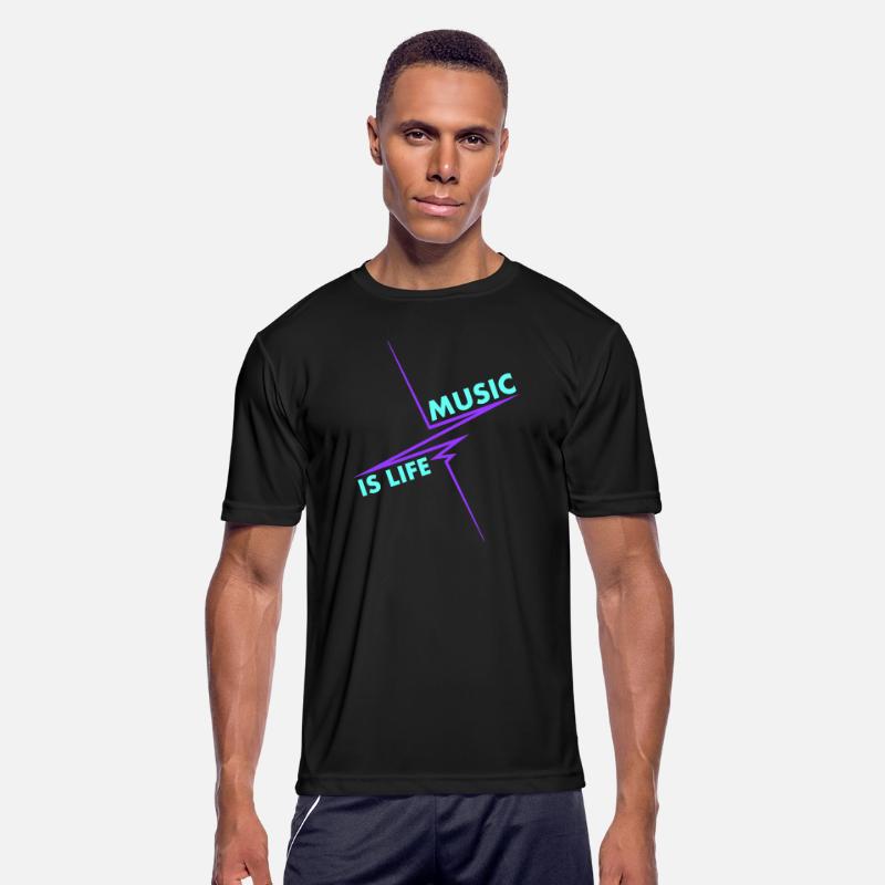 Music is my Life Love Saying Party Pulse Heartbeat