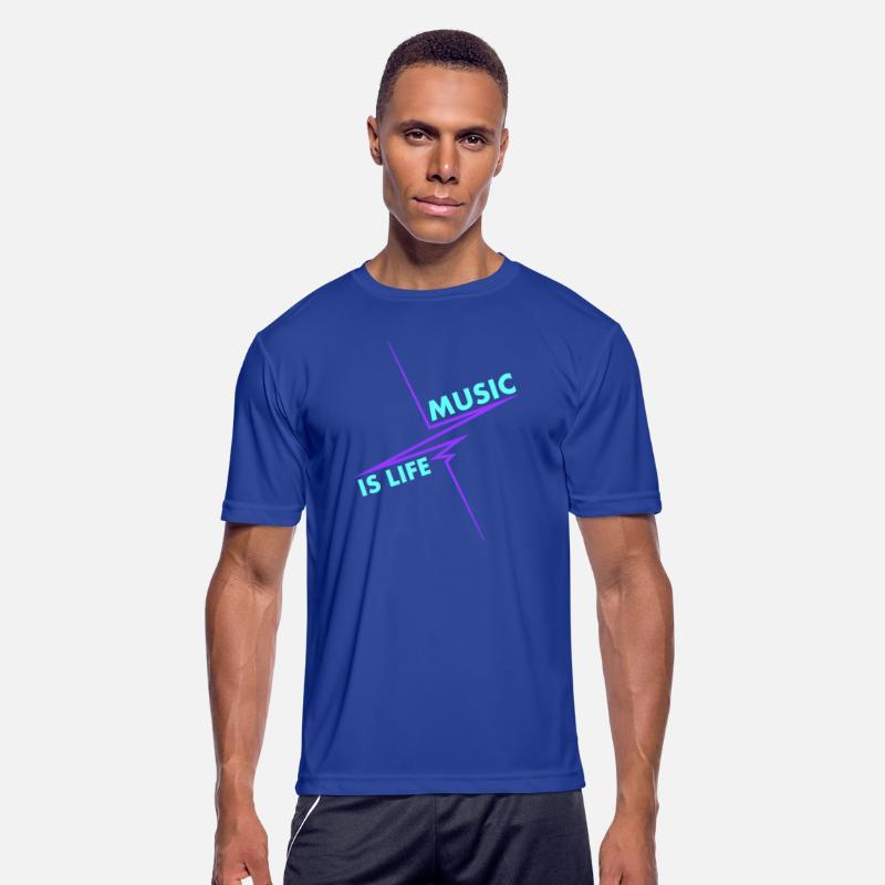 Music is my Life Love Saying Party Pulse Heartbeat