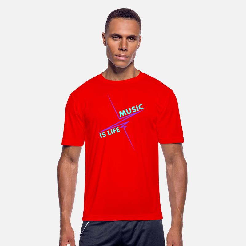 Music is my Life Love Saying Party Pulse Heartbeat