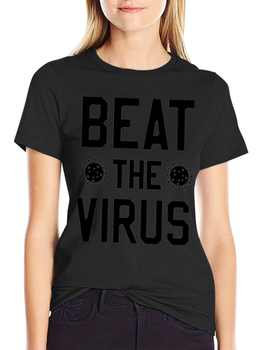 Beat The Virus Graphic Tee - Black