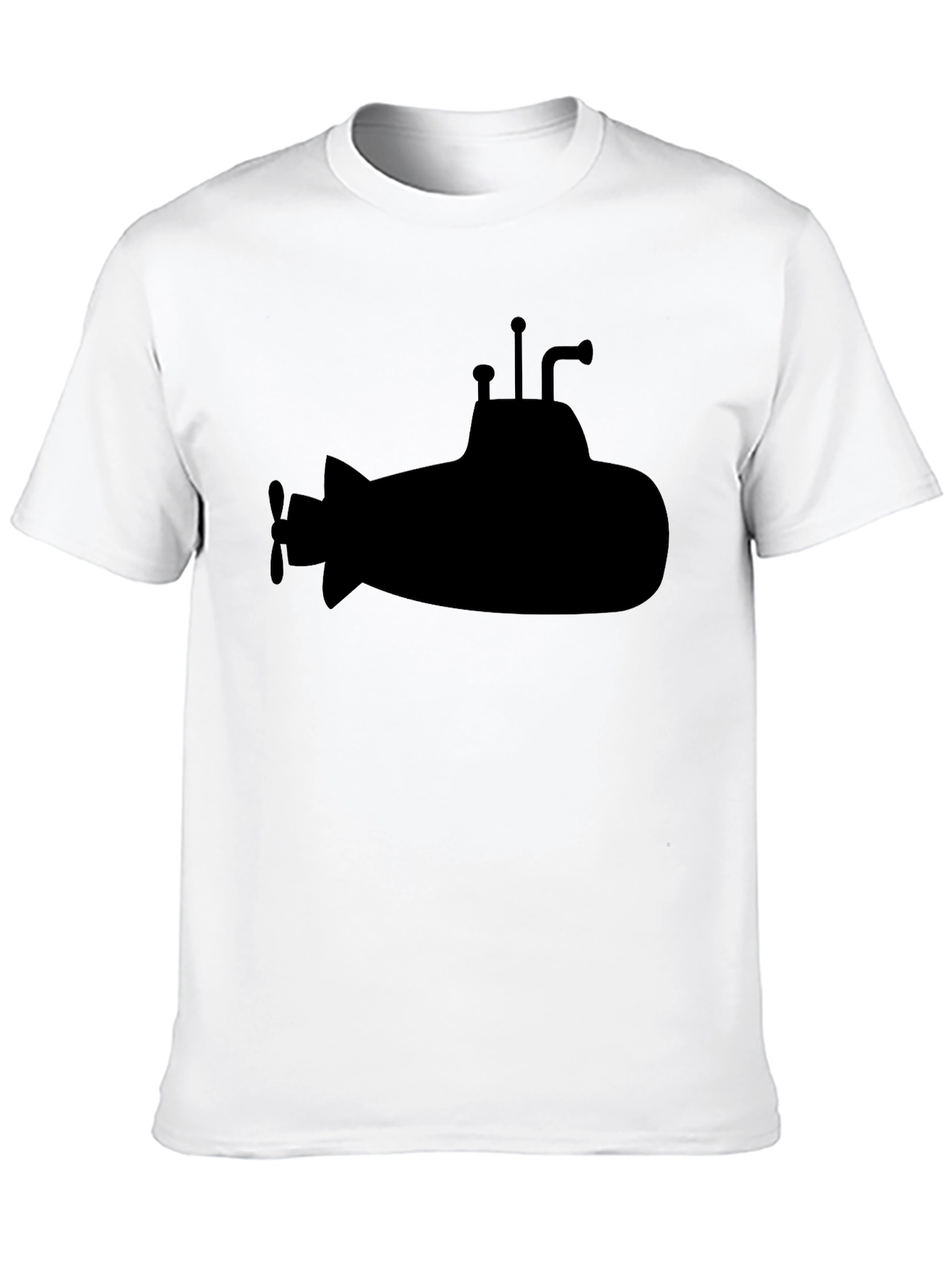 Submarine Graphic T-Shirt - Black Cotton Tee