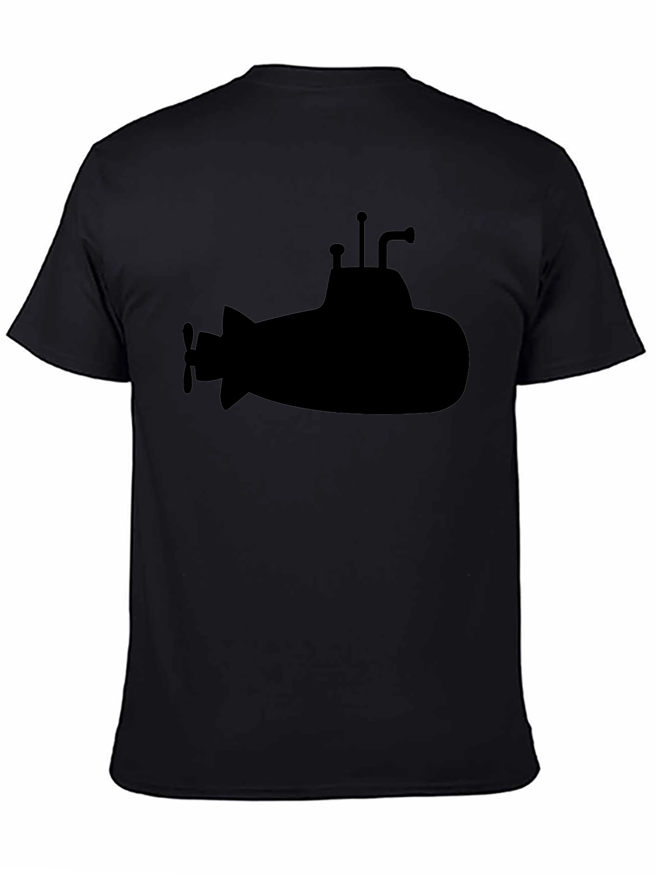 Submarine Graphic T-Shirt - Black Cotton Tee