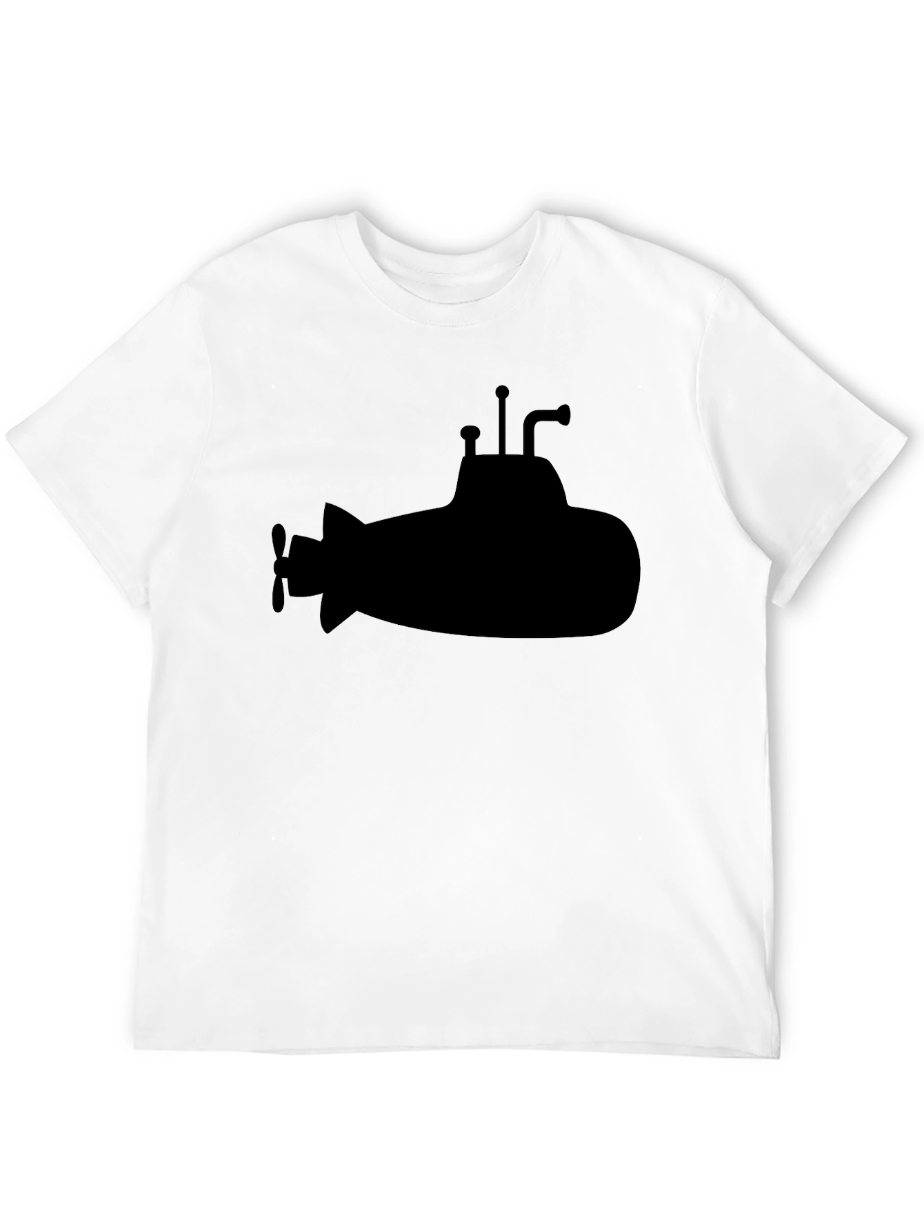 Submarine Graphic T-Shirt - Black Cotton Tee