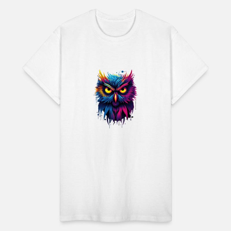 Mystical Hues Owl