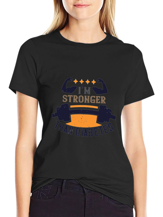 Stronger Than Diabetes Graphic Tee