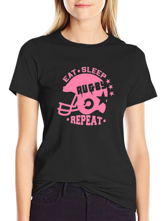 Eat Sleep Rugby Repeat T-Shirt