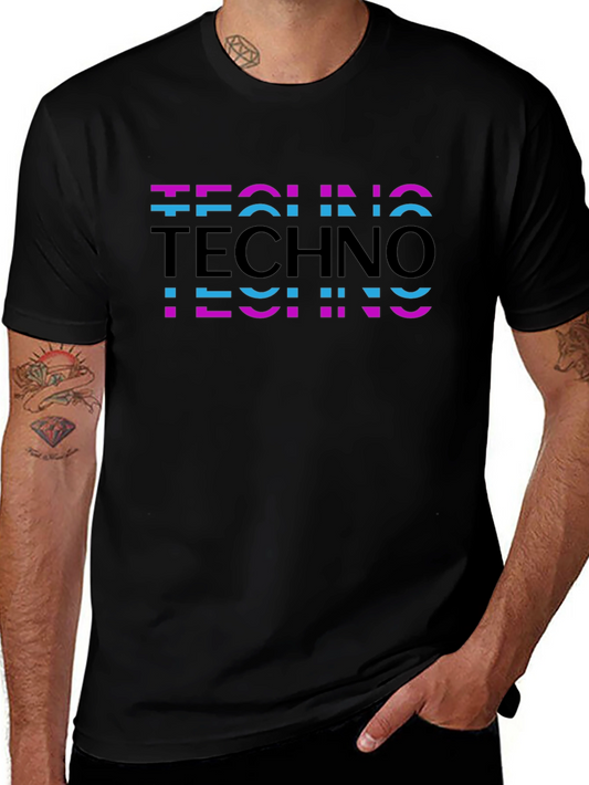 Techno T-Shirt - Stylish Music Inspired Tee
