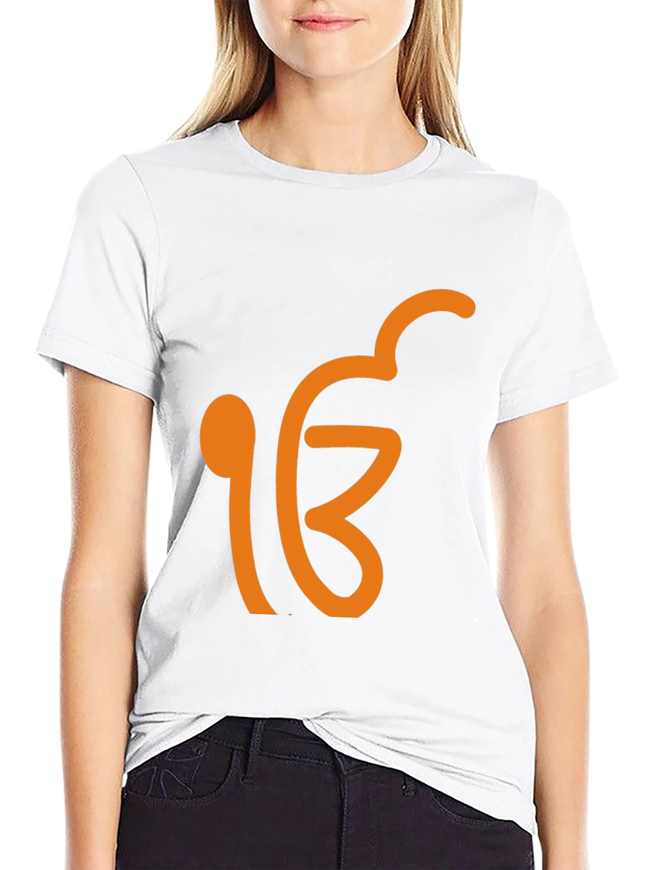 Ek Onkar Graphic Tee - Black Cotton Blend Shirt