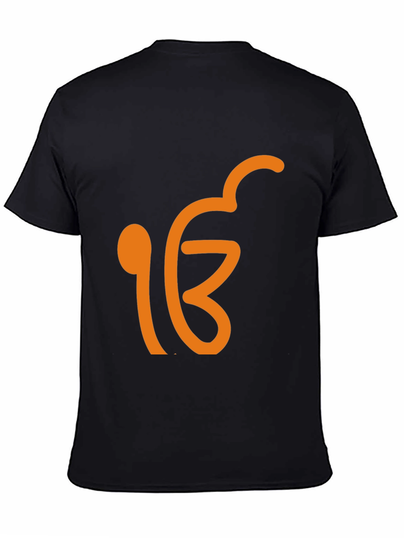 Ek Onkar Graphic Tee - Black Cotton Blend Shirt
