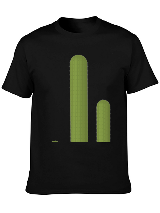Cactus Graphic Print Tee - Desert Style