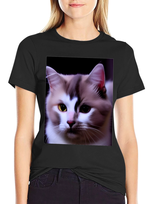 Cat Portrait Tee - Unisex Graphic T-Shirt