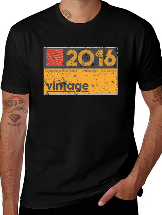 Vintage 2016 Graphic T-Shirt