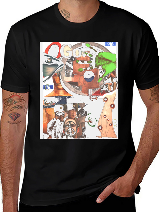 Abstract Graphic Print T-Shirt