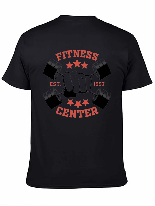 Fitness Center Graphic Tee - Workout Apparel