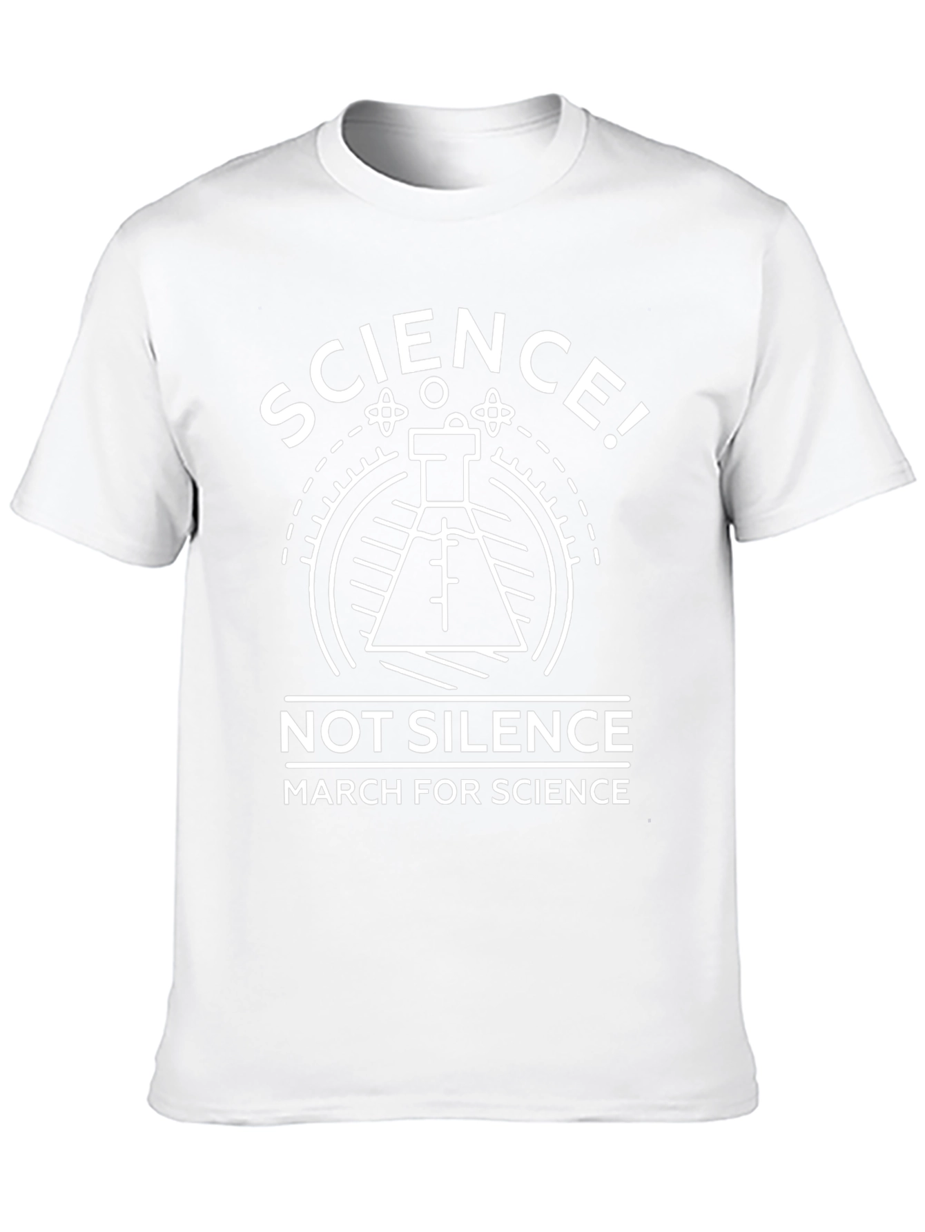Science Not Silence Graphic T-Shirt