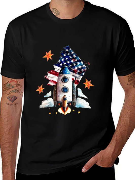 Patriotic Rocket T-Shirt