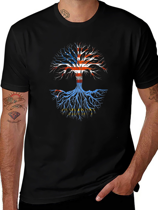 Flag Roots Graphic Tee - Tree of Life