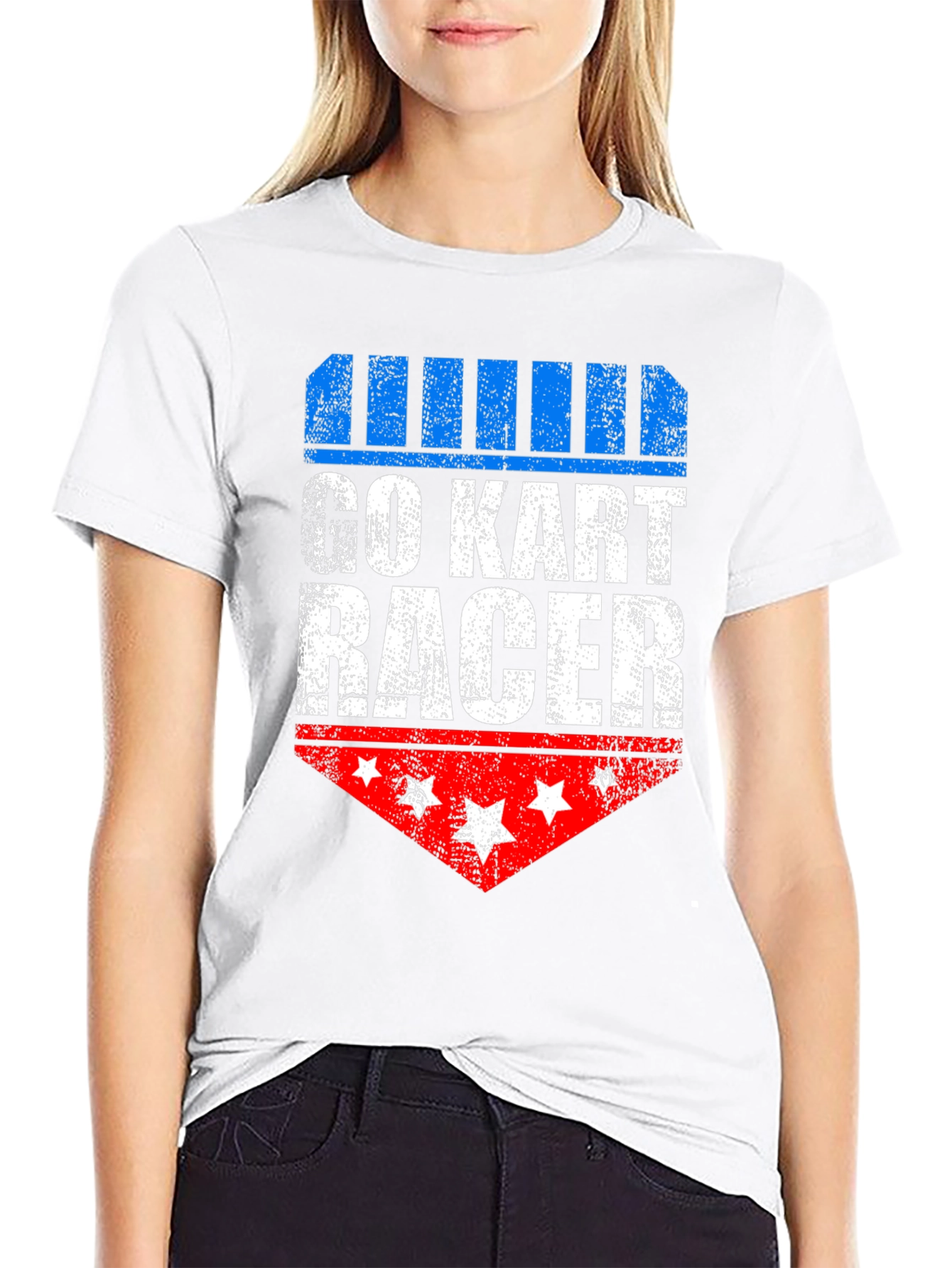 Go Kart Racer Patriotic T-Shirt