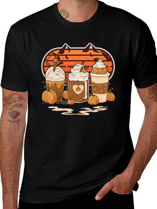 Pumpkin Spice Latte T-Shirt: Fall Coffee Tee