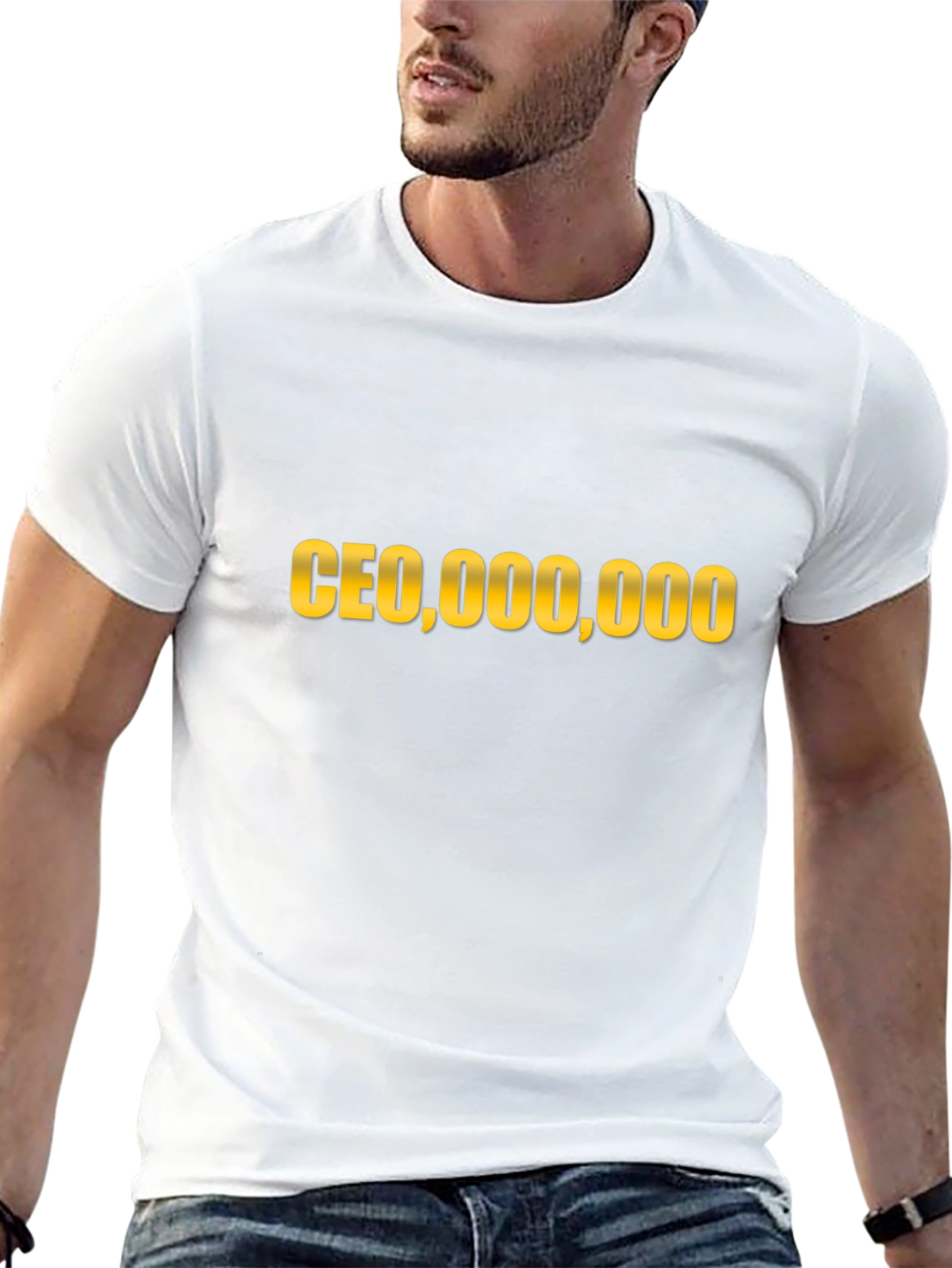 CEO Millionaire T-Shirt - Black Cotton Tee