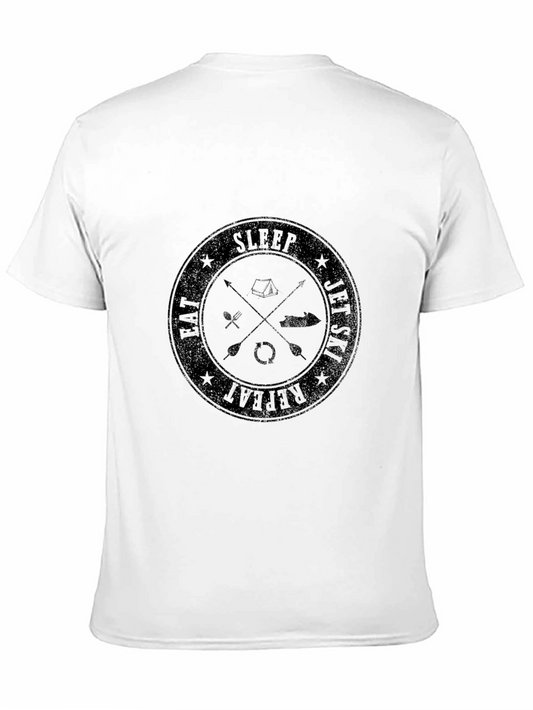 Eat Sleep Jet Ski Repeat Graphic Tee